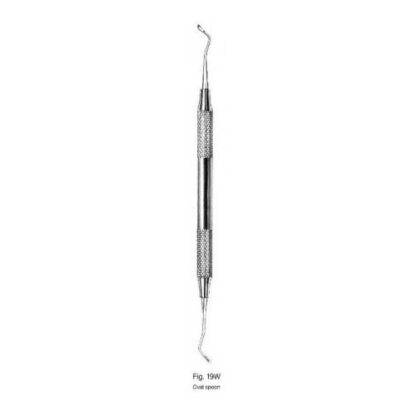 Oval spoon Fig 19W